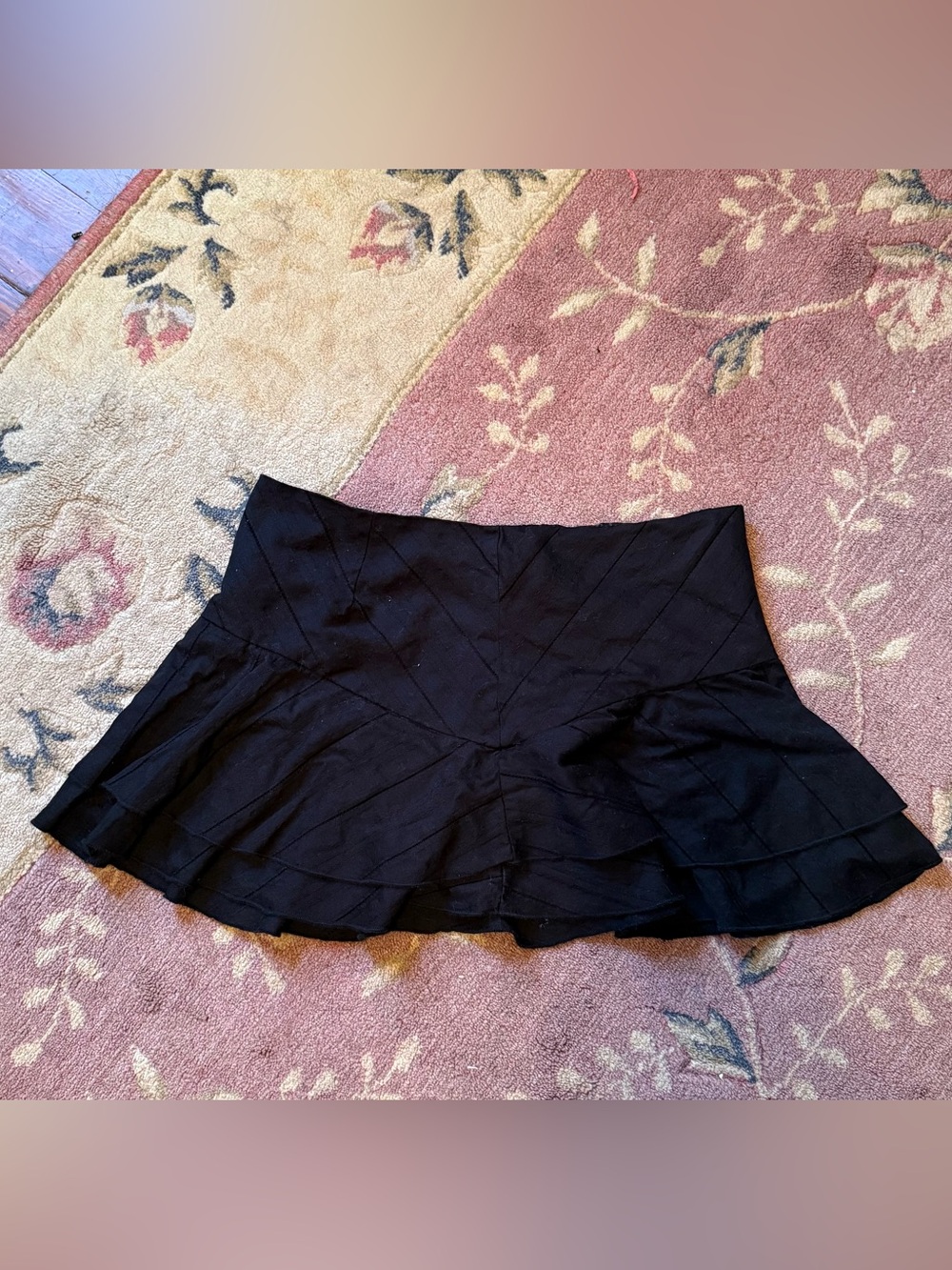 Original & Glamour y2k tiered mini skirt